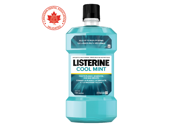 Listerine Cool Mint® Mouthwash Bottle,  1L