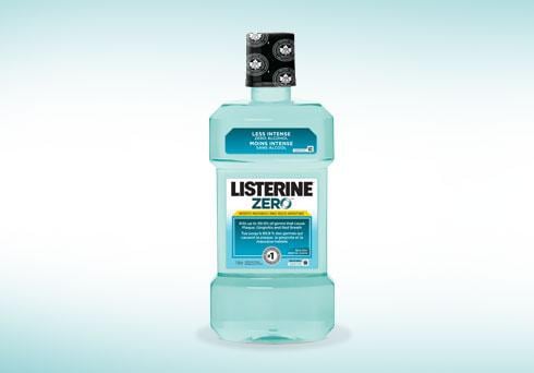 Listerine green mouthwash bottle 